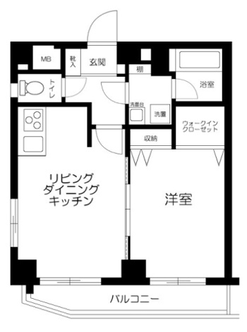 【間取り】 | サンテミリオン恵比寿