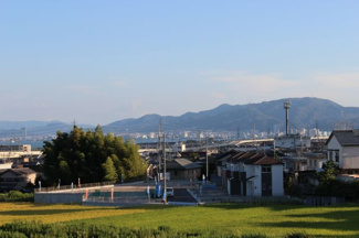 【前面道路含む現地写真】 | 分譲地全体を近隣道路から