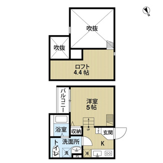 【間取り】 | Casa del canario 諏訪ノ森