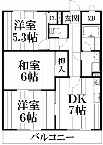 【間取り】 | 鴻池クレスト