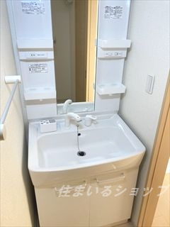 広島市安佐北区安佐町大字飯室のアパートの洗面所|シャンプードレッサー