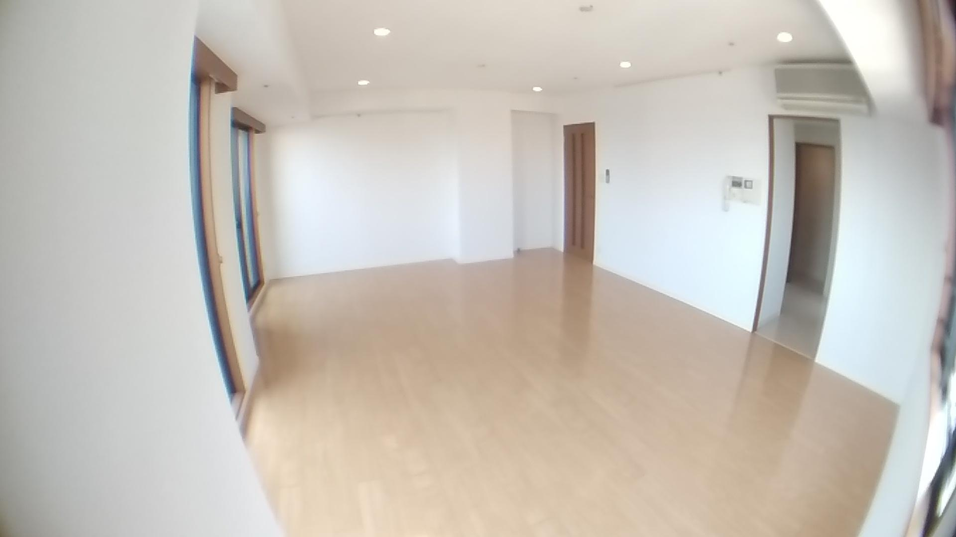 千代田区二番町の賃貸マンションの居間・リビング