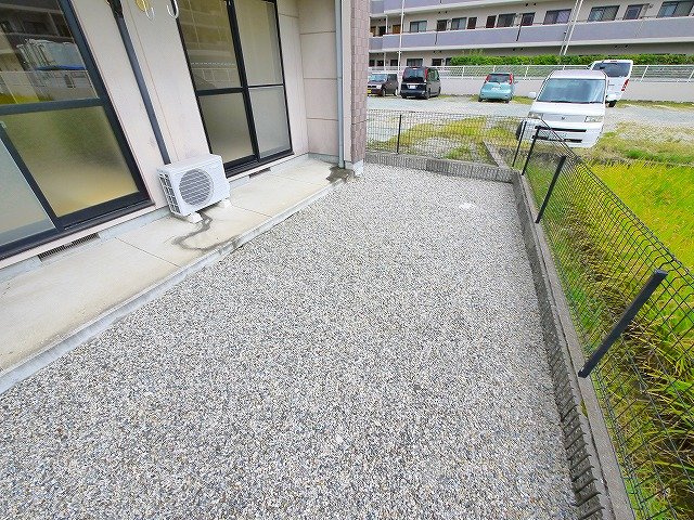 ラ・ルミエールＢの庭|お庭も活用できます