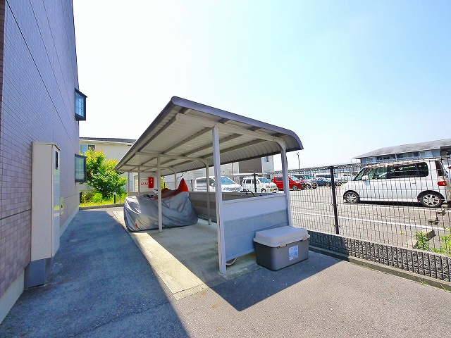 ラ・ルミエールＢのその他共用部分|自転車置き場が設置