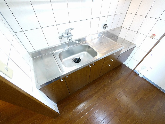 ラ・ルミエールＢのキッチン|きれいなキッチンです