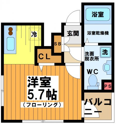 【間取り】 | ラ・ステージ笹塚