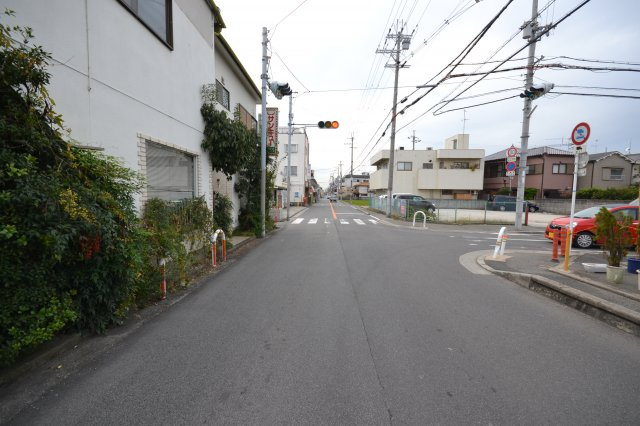 堺市東区菩提町・土地の前面道路含む現地写真