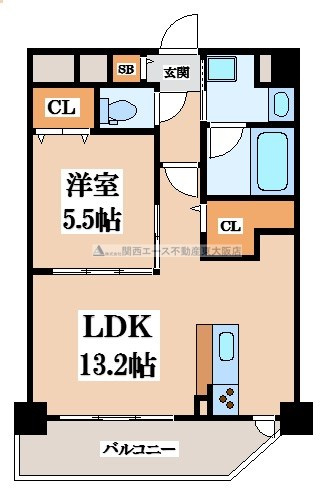 【間取り】 | ラヴェルデ長田