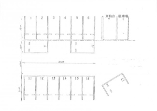 【間取り】 | 弁慶東仙台月極駐車場