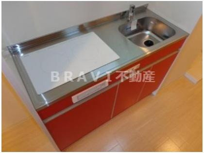 ルミエール瓦屋町　BRAVI不動産のキッチン|【ルミエール瓦屋町】使いやすいキッチンです