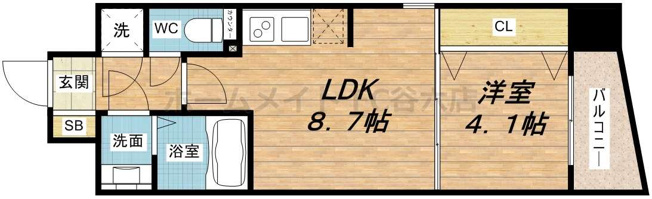 【間取り】 | SERENiTE本町エコート