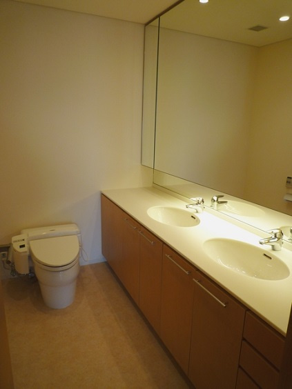 中央区築地１丁目の賃貸マンションのその他|洗面