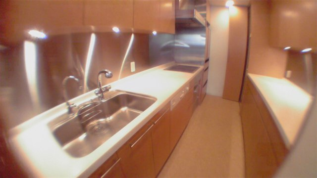 中央区築地１丁目の賃貸マンションのキッチン