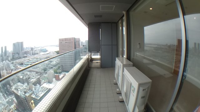 中央区築地１丁目の賃貸マンションのバルコニー|参照