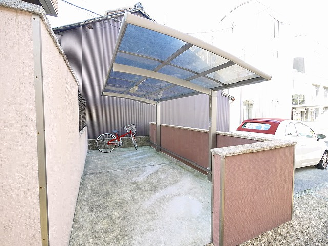 グレイスならまちのその他共用部分|ゆったりとした駐輪スペース