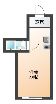【間取り】 | ベース浜田 | ※同型タイプ