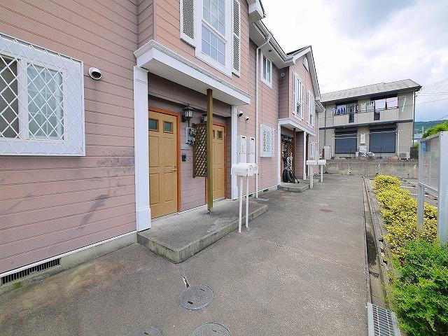 ビューテラス（矢田町）のエントランス