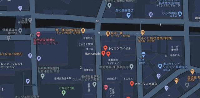 エビスマンションの地図