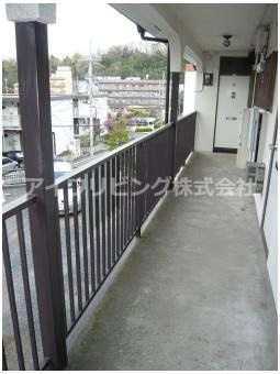 ハイツ富沢のその他共用部分|共用廊下