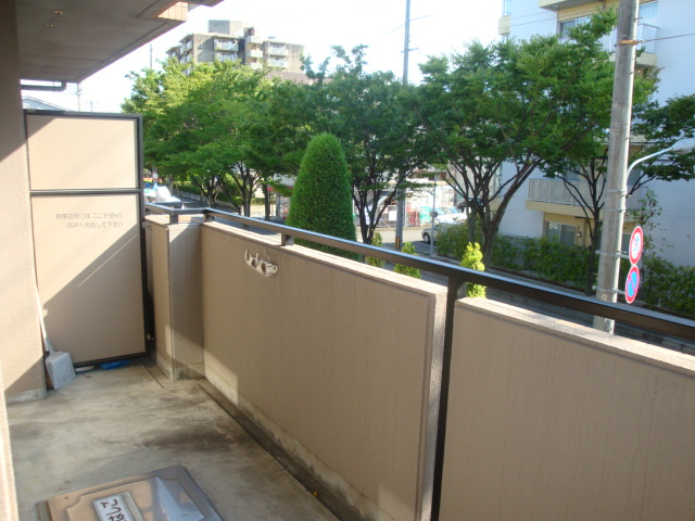 パルテール・セツヨウのバルコニー