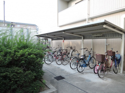 【その他共用部分】 | メゾンプチチェリー | ☆屋根付き駐輪場☆