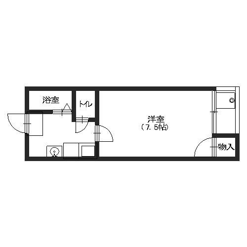 【間取り】 | 千歳ハイツ