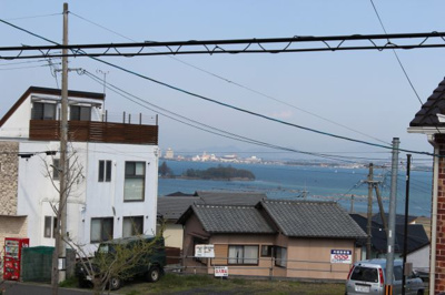 【展望】 | 大津市雄琴3丁目　駅近物件 | 二階からは琵琶湖も見えます。