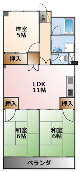 【間取り】 | パークサイド武庫川
