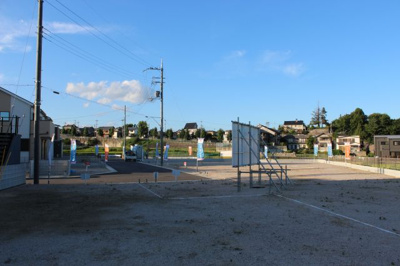 【前面道路含む現地写真】 | 大津市坂本七丁目分譲地 | 分譲地内、前面道路を確認いただける写真