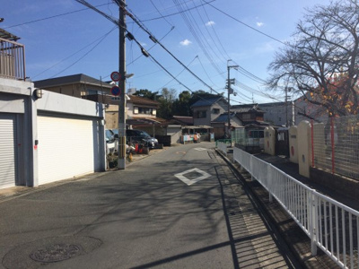 【周辺】 | 天王２丁目売土地（建築条件無） | 前面道路幅員７ｍ以上