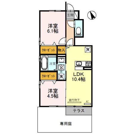 プレミアの間取り