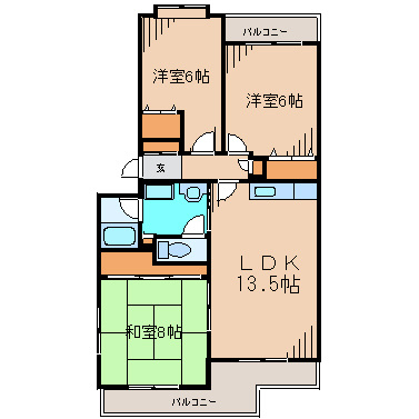 【間取り】 | エクレール本鵠沼