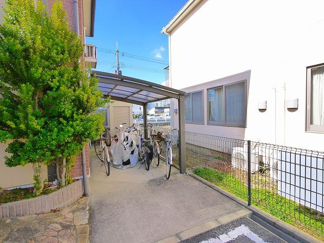 プラシードⅡのその他共用部分|自転車置き場