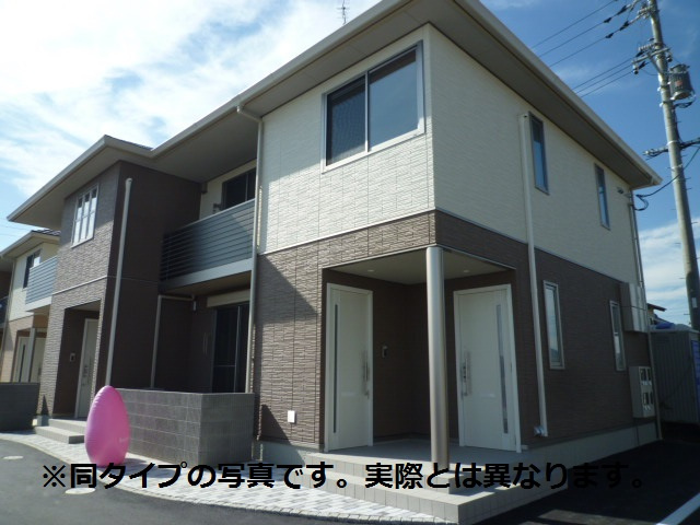 倉敷市浜ノ茶屋２丁目のアパートの外観