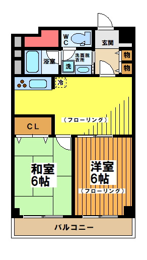 【間取り】 | 笹塚サンハイツ