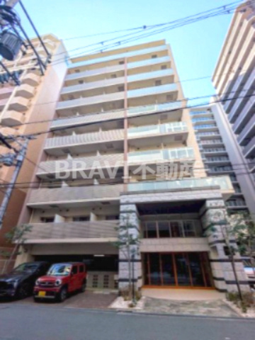 ドルチェヴィータ北浜　BRAVI不動産の外観|【ドルチェヴィータ北浜】外観は落ち着いています