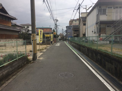 【前面道路含む現地写真】 | 沢良宜西売土地【建築条件付売土地】