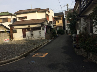 【前面道路含む現地写真】 | 東奈良2丁目売土地【建築条件付売土地】