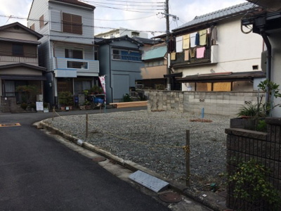 【前面道路含む現地写真】 | 東奈良2丁目売土地【建築条件付売土地】