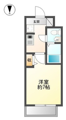【間取り】 | アリビオ江坂南金田