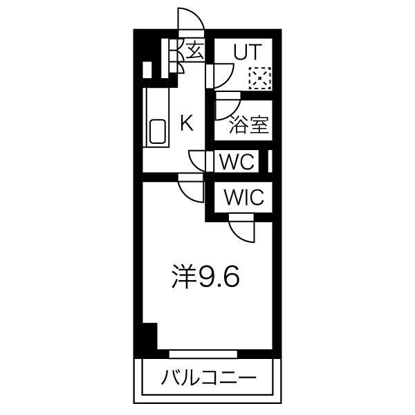 スカイヴィレッジ盛南の間取り