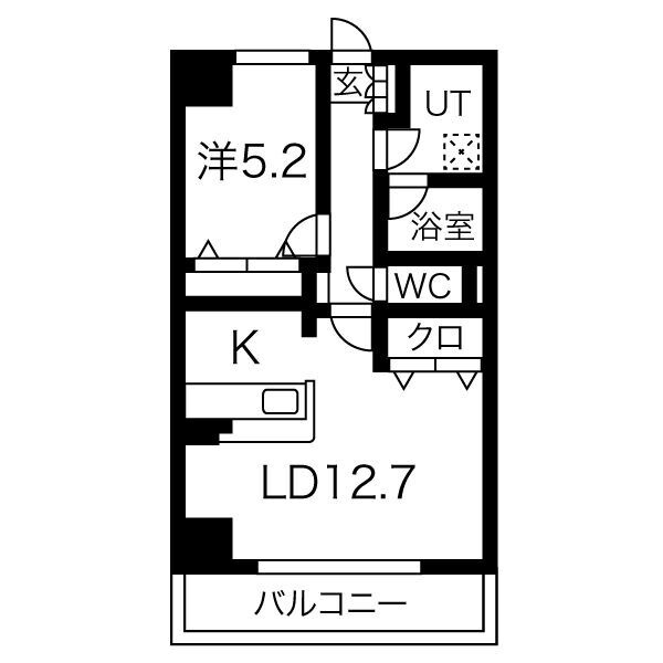 スカイヴィレッジ(Sky　village)盛南 の間取り