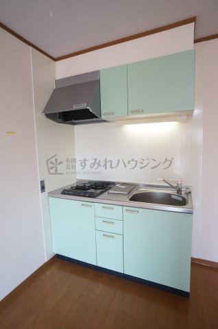 メロディーヒルズ　Ａ棟のキッチン|参考、同建物・同間取りの号室