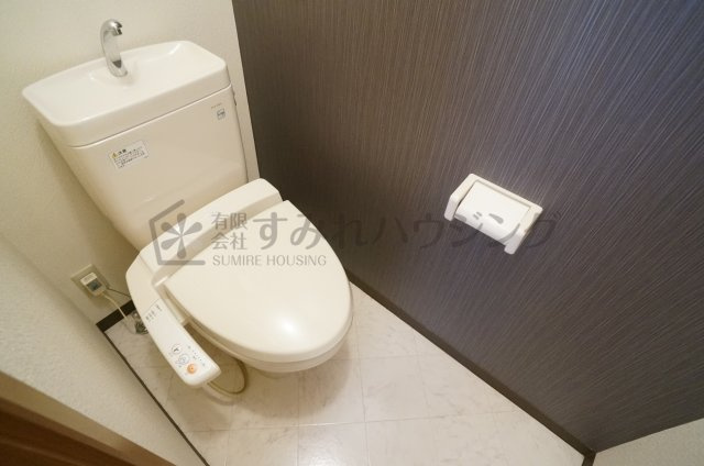 メロディーヒルズ　Ａ棟のトイレ|参考、同建物・同間取りの号室