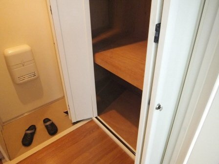 カザリヤマンションＣの収納|収納スペース付き