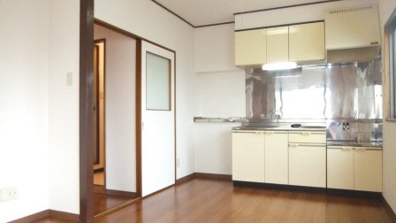 ハイブリッジマンションⅡの居間・リビング
