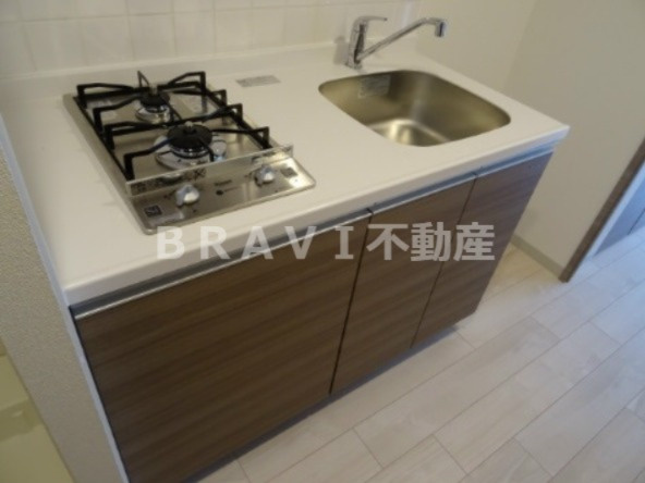 プレサンス谷町リーベ　BRAVI不動産のキッチン