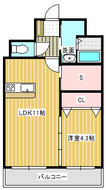 【間取り】 | ロイズ空港東