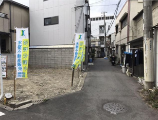 【前面道路含む現地写真】