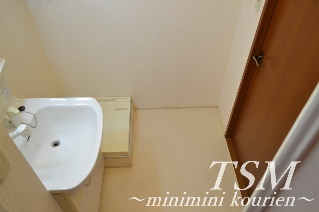 エスパシオ２１の洗面所|室内洗濯可能